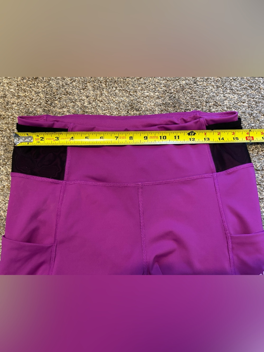 The North Face Trailwear Shorts Womens XL Purple Biker Shorts - Picture 8 of 9